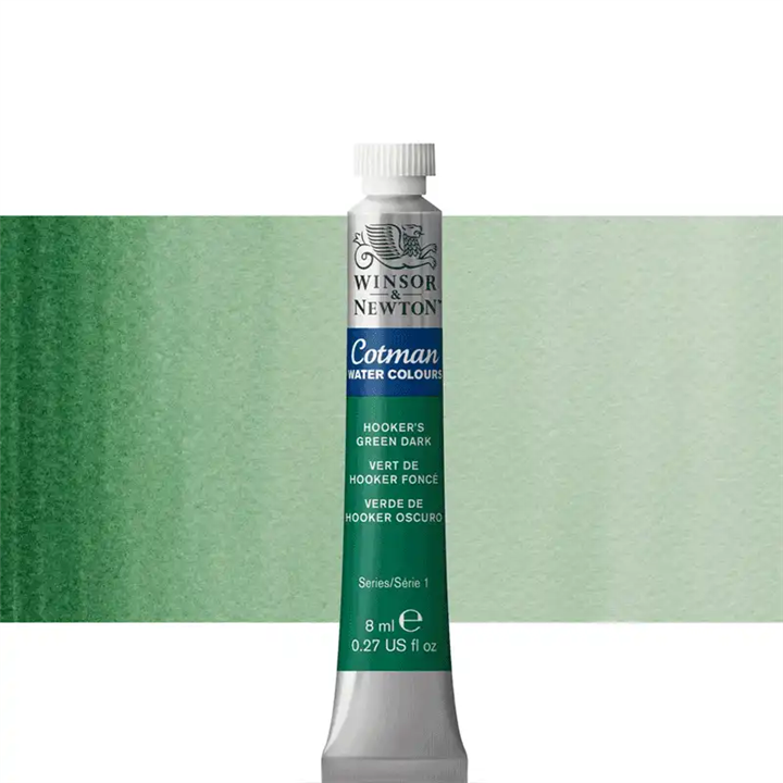 وینزور آبرنگ تیوپی ۸میل ۳۱۲ hookers green dark